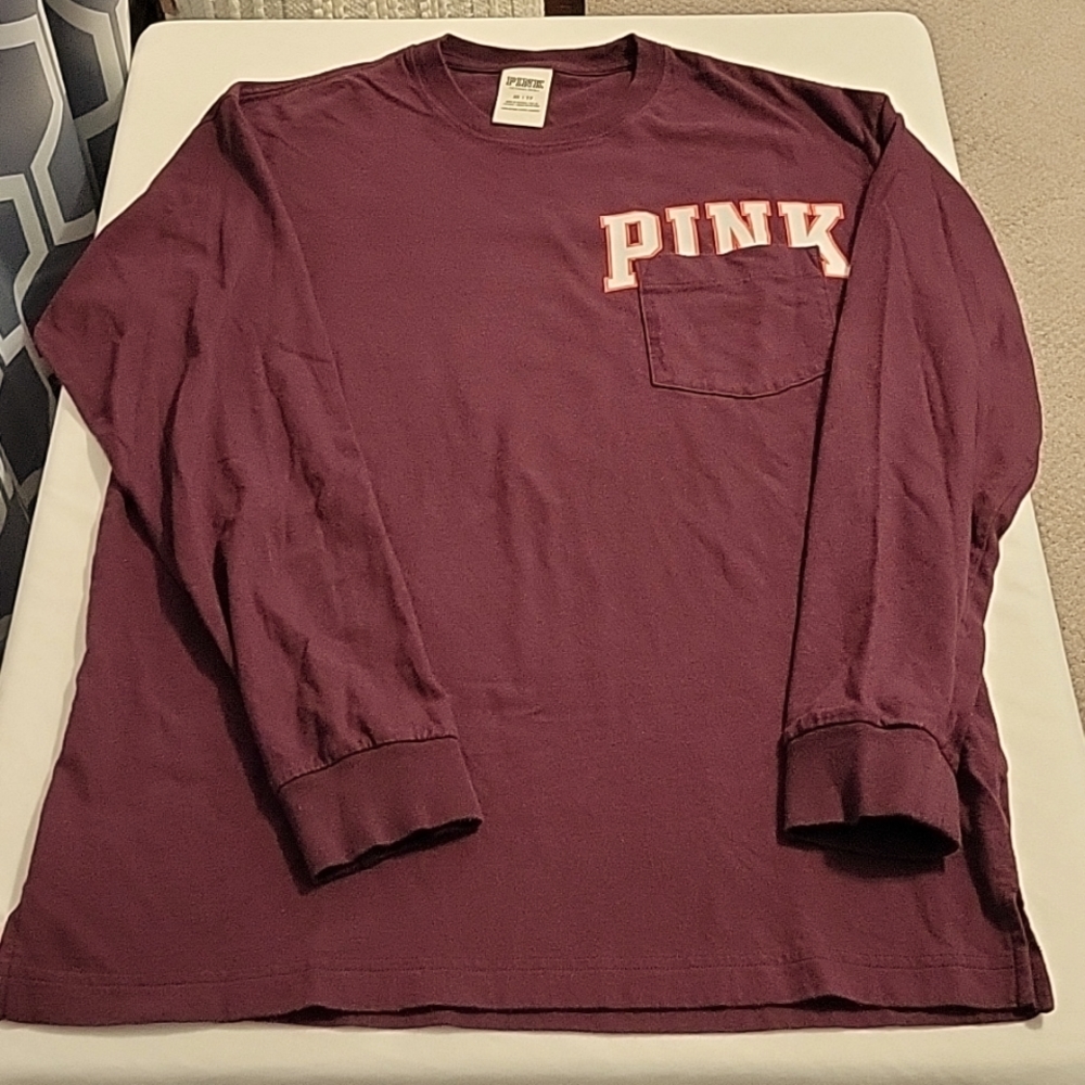 Brand - PINK Victoria Secret, Size - XS and Color - Maroon